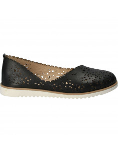 Pantofi Femei, piele, casual, negru