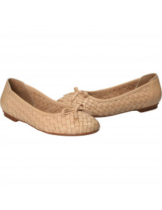 Balerini eleganti, din piele impletita 2