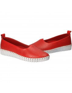 Espadrile Femei piele rosii 2