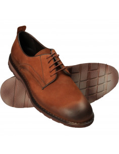 Pantofi Eleganti Barbati Piele Maro DA VINCI 2