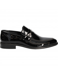 Pantofi Barbati Eleganti Negri Lac DA VINCI