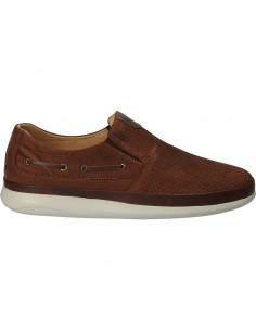 Pantofi Barbati Casual Piele Maro DA VINCI