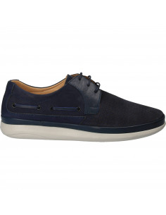 Pantofi Barbati Casual Piele Albastri DA VINCI
