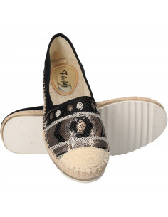 Espadrile Femei Trendy Negre 2