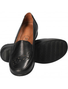 Pantofi clasici cu platforma, piele naturala, Da Vinci 2
