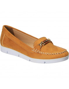 Mocasini trendy, galbeni, de dama, marca Da Vinci 2