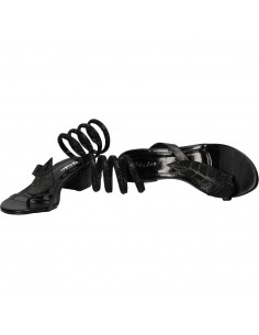 Sandale fashion sneak style, negre, marca Flyfor 2