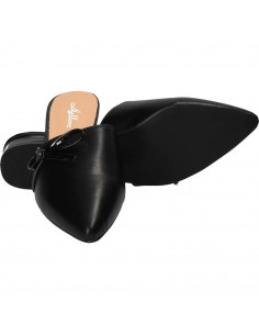 Saboti fashion negri, cu funda, marca Mellisa 2