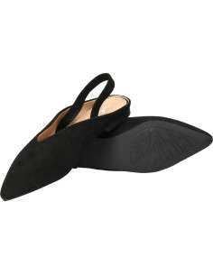 Pantofi de vară velur, negri, marca Mellisa 2