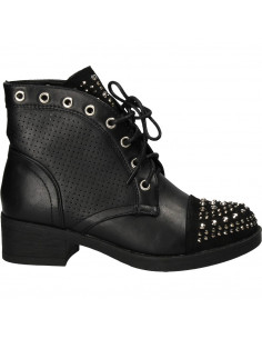 Ghete glamour, negre, pentru femei