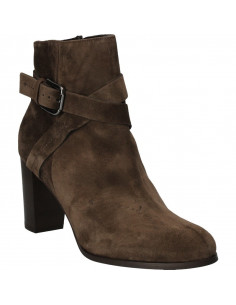 Botine elegante din piele naturala intoarsa 2