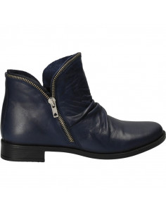 Botine fashion, cu toc mic, piele naturala