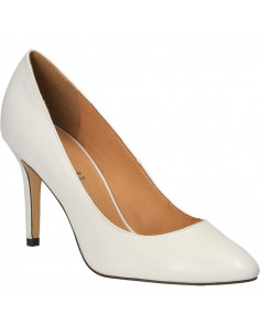 Pantofi albi din piele 2