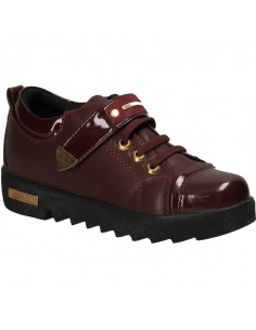 Pantofi moderni, bordo, pentru fete 2