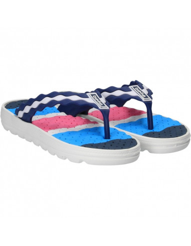 Slapi flip flops, multicolori, de dama