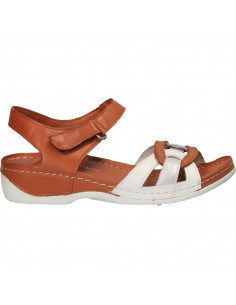 Sandale fashion, stil casual, piele
