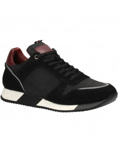 Sneakers urbani, barbatesti, piele textil 2