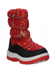 Cizme fashion, rosii, pentru fetite 2