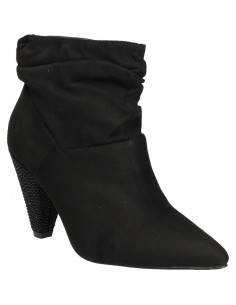 Botine ascutite, din material textil 2