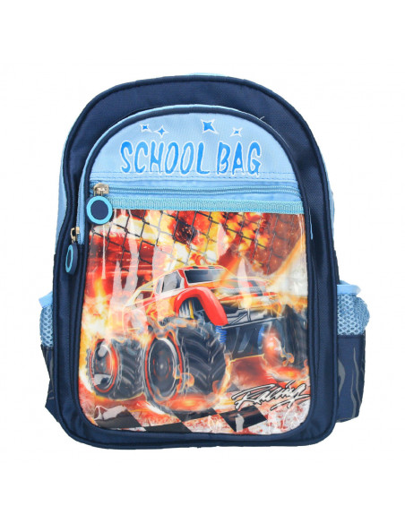 Rucsac mic, cu masini, pentru baieti