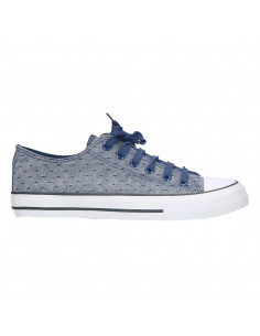 Tenisi fashion, textil, pentru barbati, albastri