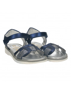 Sandale moderne, cu strasuri pentru fete, blue 2