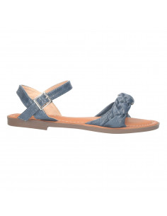 Sandale casual, stil boho, culoare gri