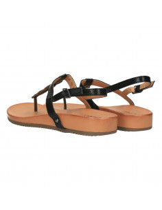 Sandale flip flops, negre, pentru femei 2