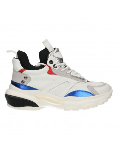 Sneakers femei, stil urban, culoarea alba