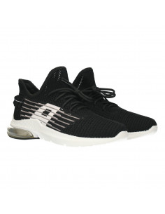 Pantofi sport barbati, negri, slip on 2