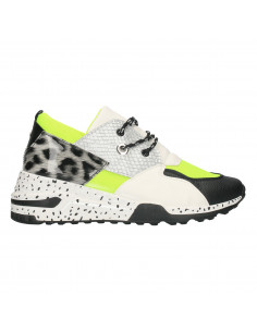 Sneakers dama, talpa groasa, animal print