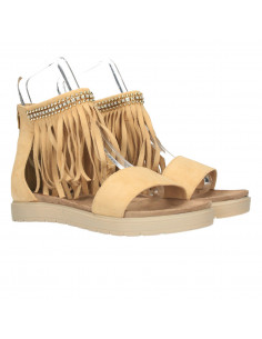 Sandale fashion, cu franjuri, pentru femei 2
