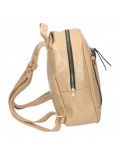 Rucsac dama, bej, stil casual 2
