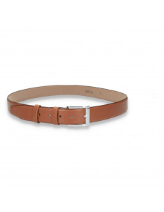 Curea cu design elegant, pentru barbati, maro deschis