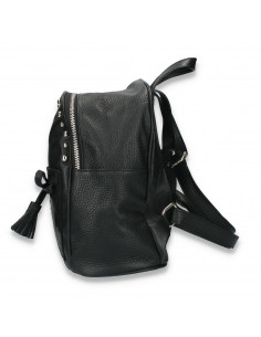 Rucsac chic pentru dama, cu imprimeu croco, negru - M87 2