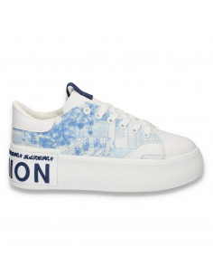 Sneakers dama, fashion, cu talpa inalta - W139