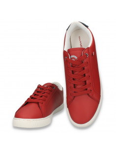 Sneakers pentru barbati, casual, Bordeaux - W502 2