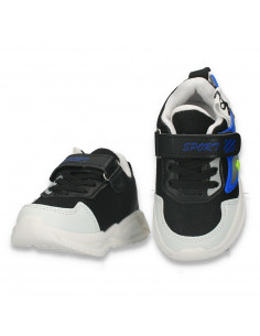 Pantofi sport pentru baieti, negri - W696 2