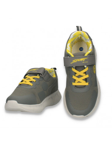 Pantofi sport pentru baieti, gri - W763