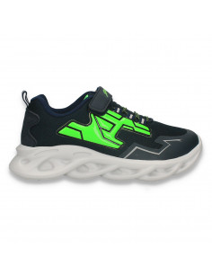 Pantofi sport pentru baieti, bleumarin-verde - W765