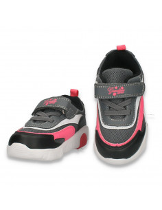 Pantofi sport pentru fetite, gri-roz - W770 2