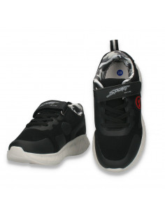 Pantofi sport pentru baieti, negri - W781 2
