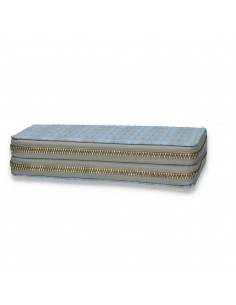 Portmoneu dama, din piele eco, cu imprimeu croco, albastru deschis - M437 2