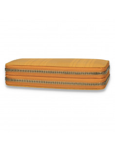 Portmoneu dama, din piele eco, galben - M440 2