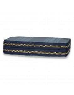 Portmoneu dama, din piele eco, bleumarin - M444 2