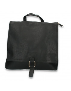 Rucsac modern pentru dama, cu imprimeu simplu, negru - M492