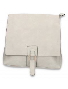 Rucsac modern pentru dama, cu imprimeu simplu, gri - M494