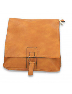 Rucsac modern pentru dama, cu imprimeu simplu, galben - M497