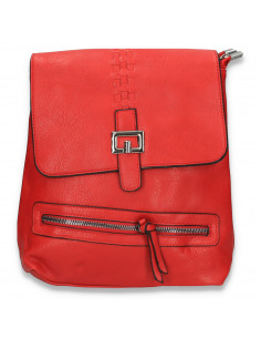 Rucsac modern pentru dama, rosu  - M515