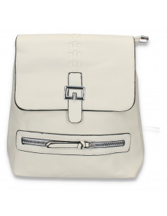 Rucsac modern pentru dama, alb - M519